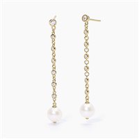Orecchini Mabina Donna Duchessa in Argento Perla 563562 - 563562